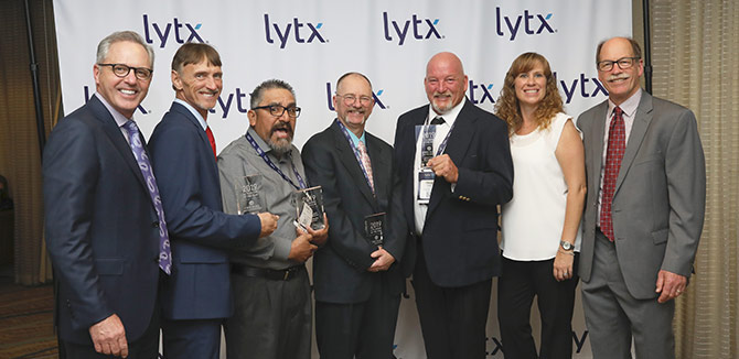 Drivers and Coaches of the Year at the 2019 Lytx User Group Conference